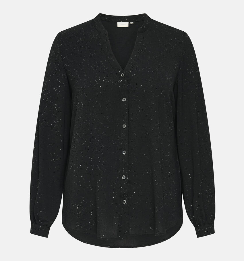 ONLY Carmakoma Josee Zwarte Blouse