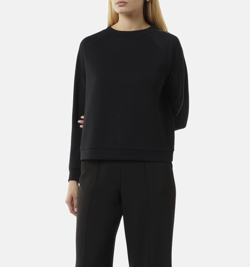 comma Sweatshirt en Noir