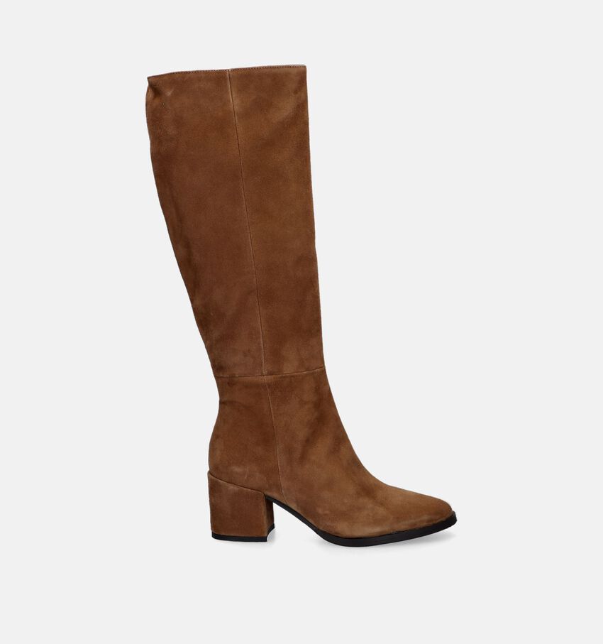 Laurent David Rosa 02 Cognac Lange laarzen