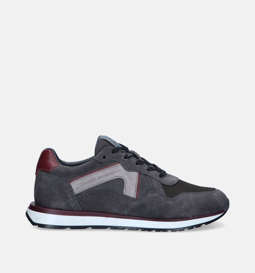 Cycleur de Luxe Campy Grijze Veterschoenen