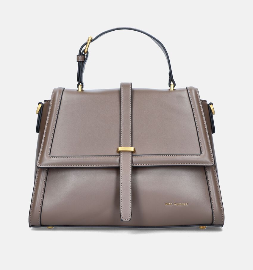 Mac Alyster Sac à main avec bandoulière en Taupe