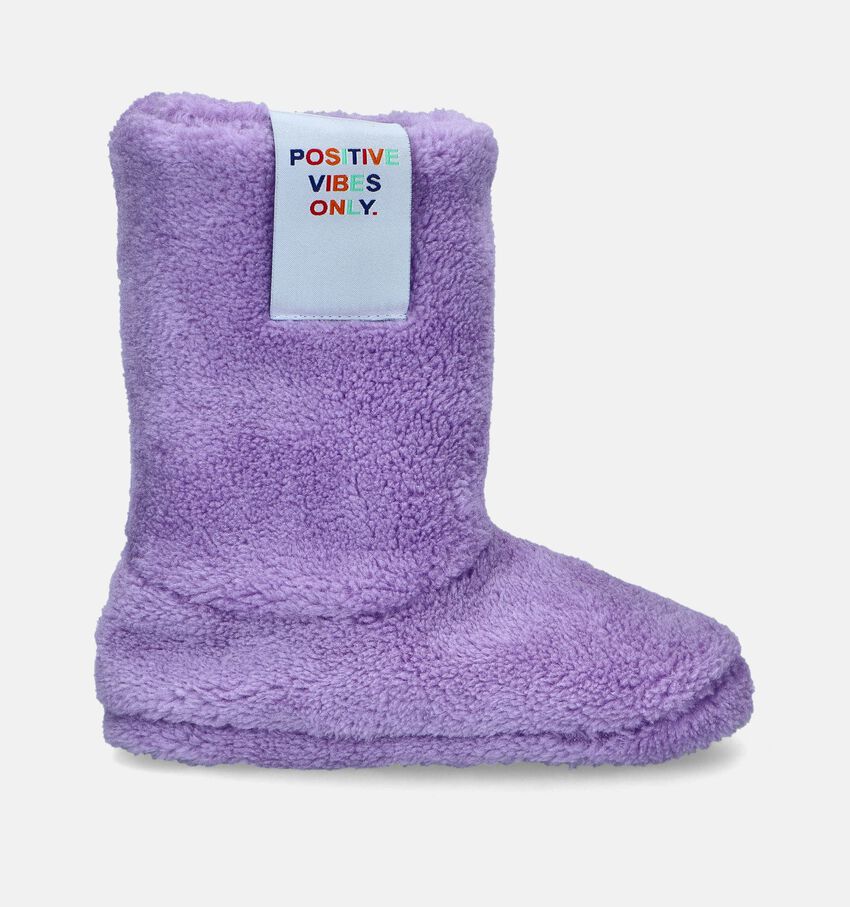 CEMI Pantoufles fermées en Lilas