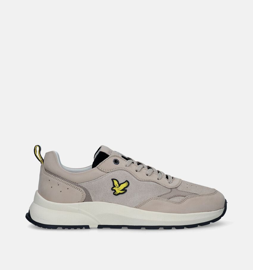 Lyle & Scott Beige Veterschoenen