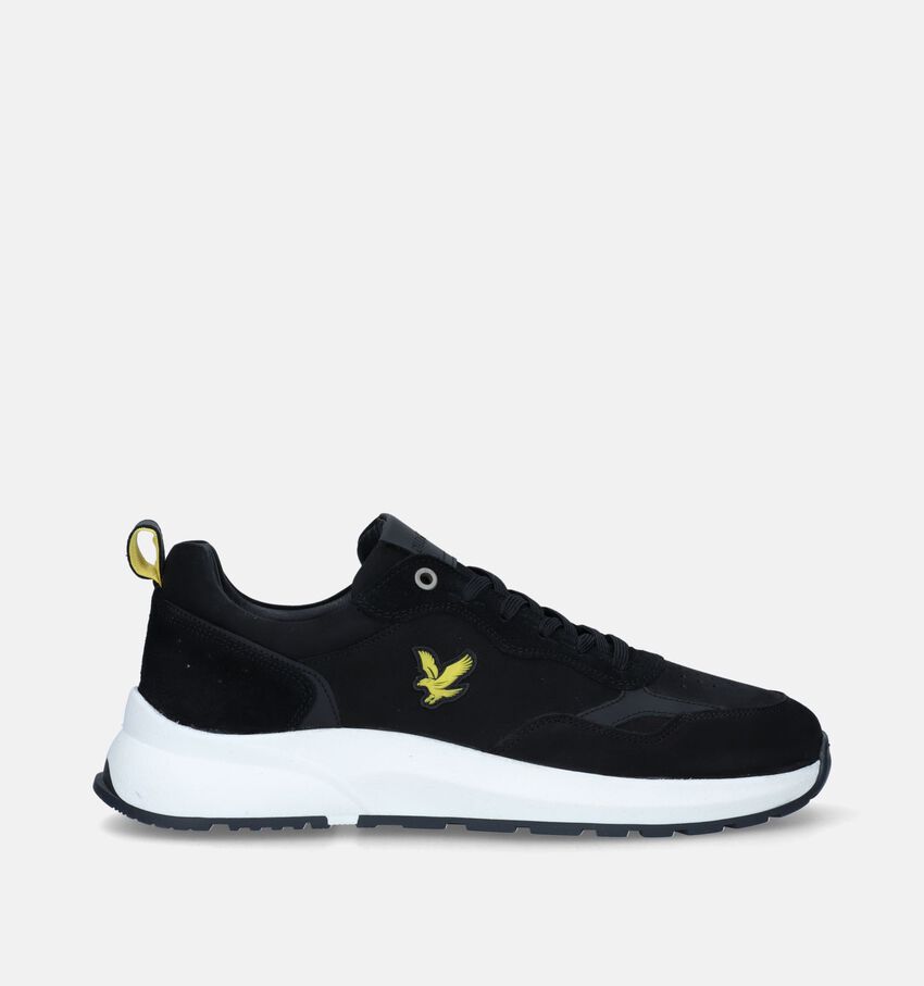 Lyle & Scott Zwarte Veterschoenen