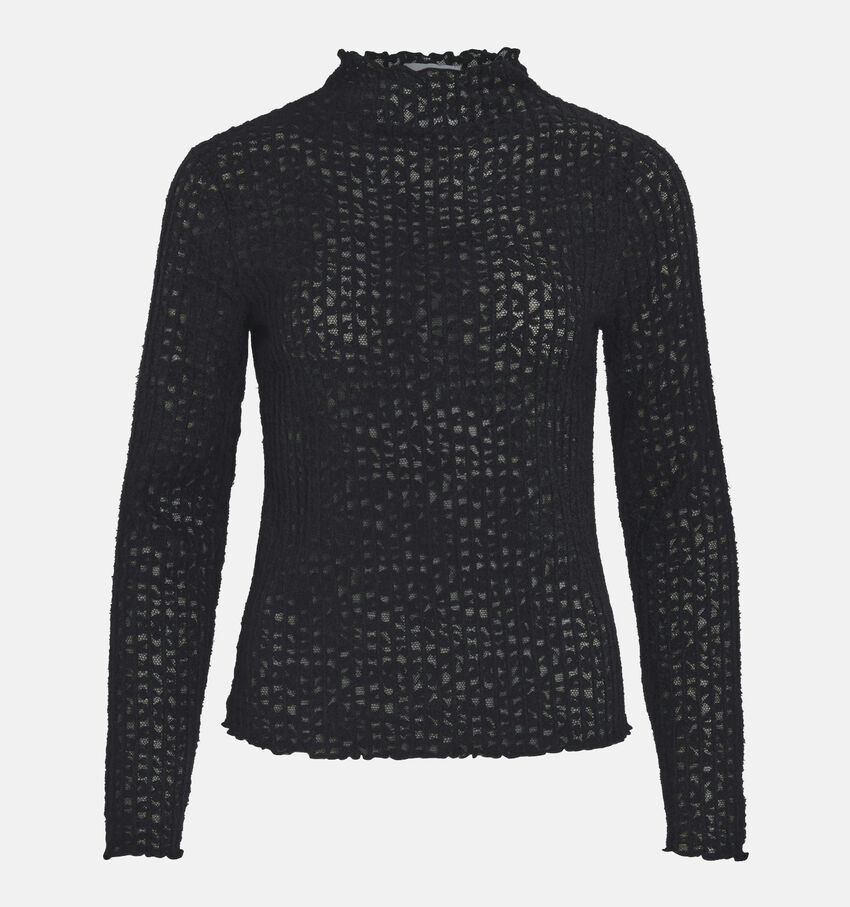 Vila Ekka Zwarte Longsleeve