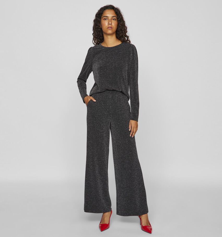 Vila Eleina Zwarte Wijde broek
