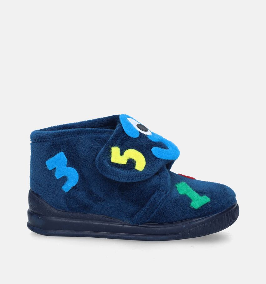 Milo & Mila Pantoufles pour bébé en Bleu