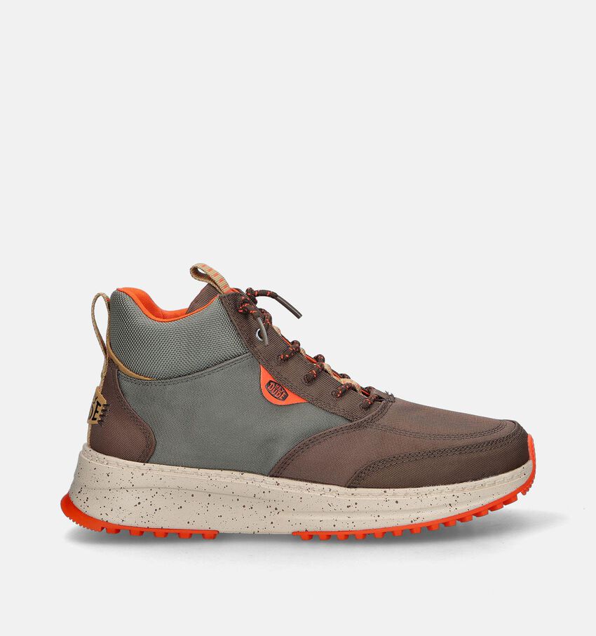 HEYDUDE Tahoe Nylon Kaki Boots