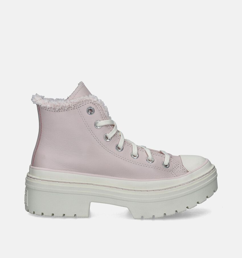 Converse CT All Star Lugged Heel Roze Sneakers