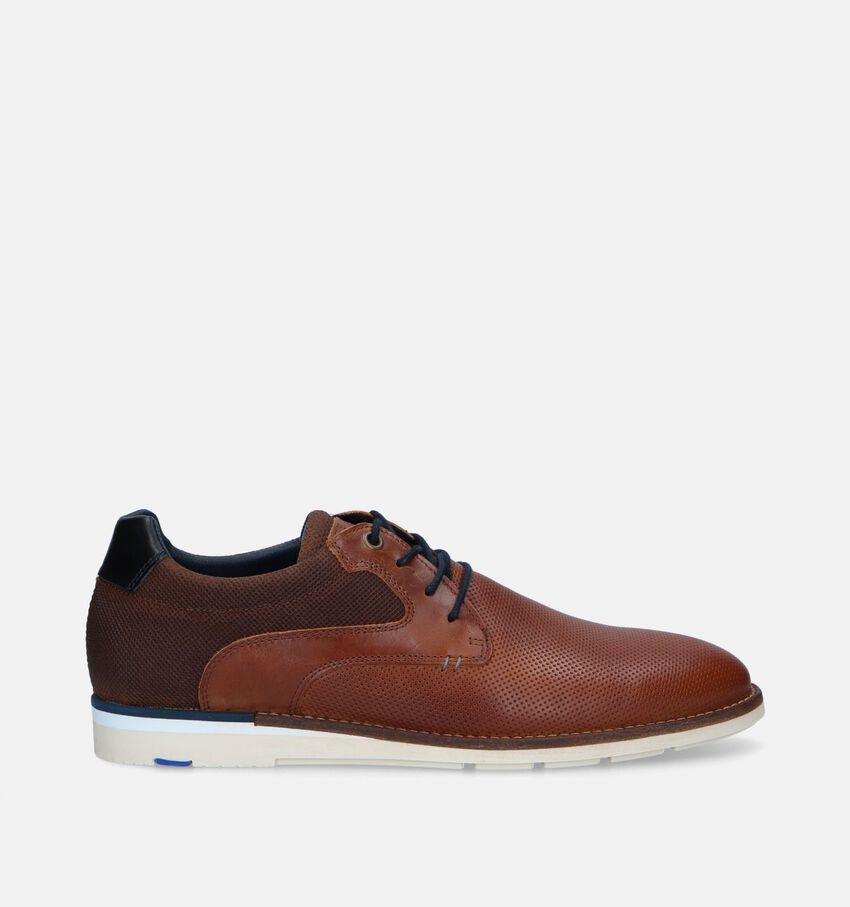 Bullboxer Chaussures à lacets en Cognac