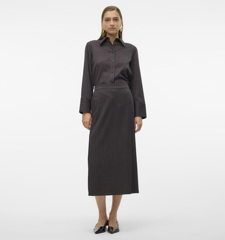 Vero Moda Dania Grijze Lange rok