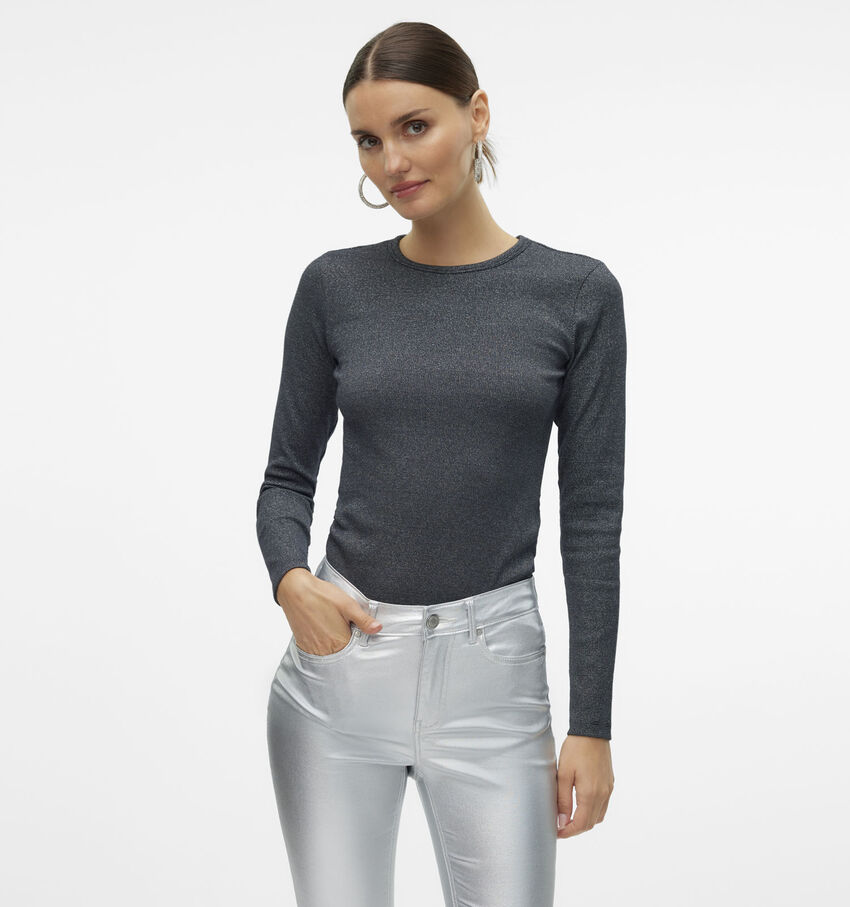 Vero Moda Chloe Zwart T-shirt met lange mouwen
