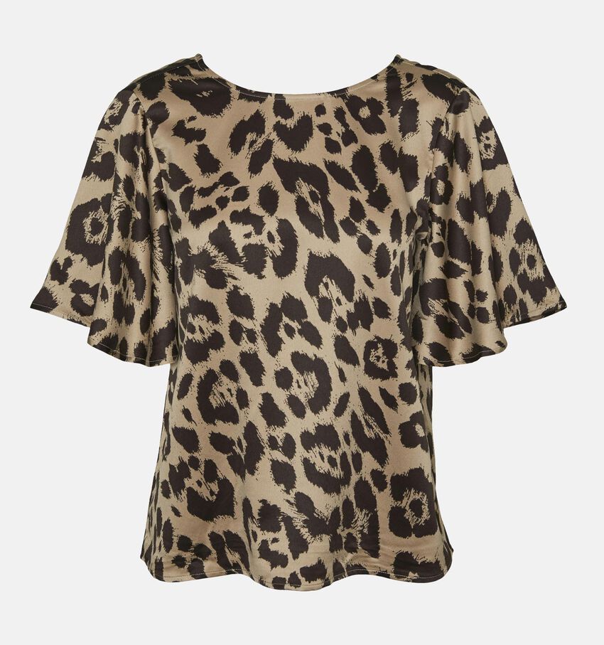 Vero Moda Merle Bruine Blouse