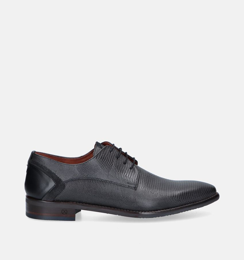 Ambiorix Dario Zwarte Veterschoenen