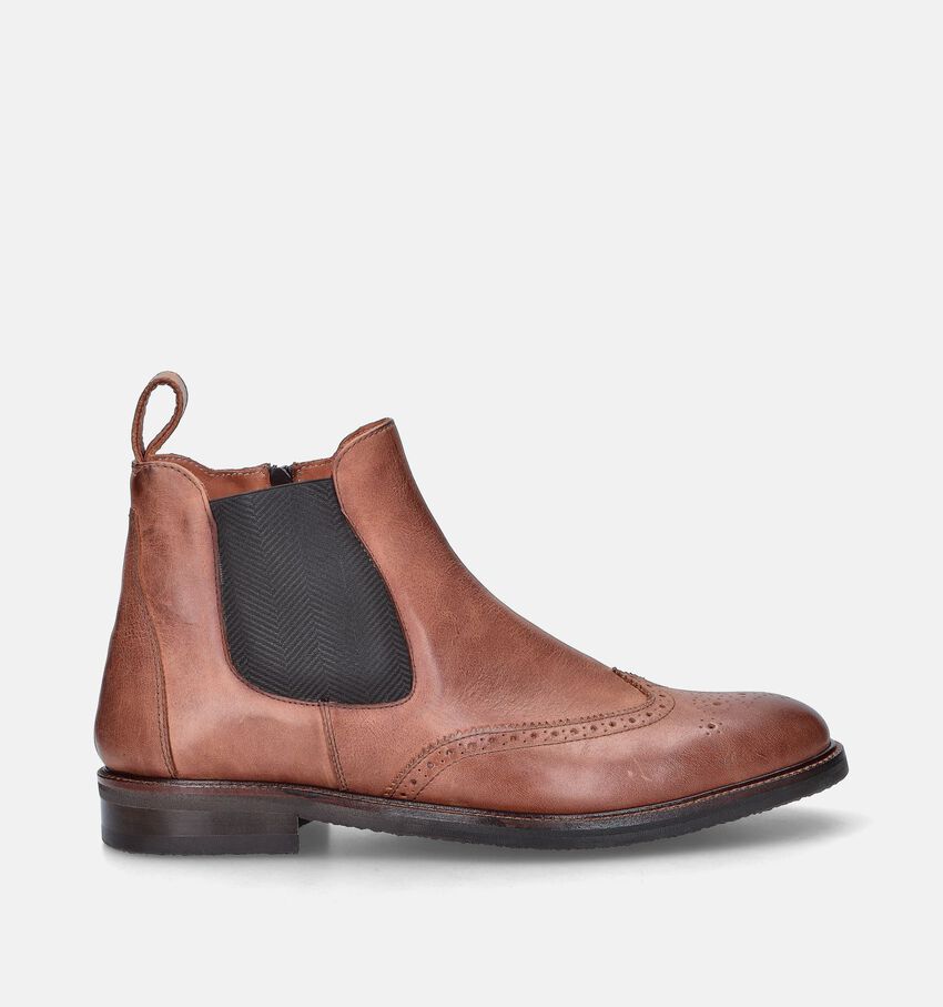 Ambiorix Nomera-Sup Chelsea boots en Cognac