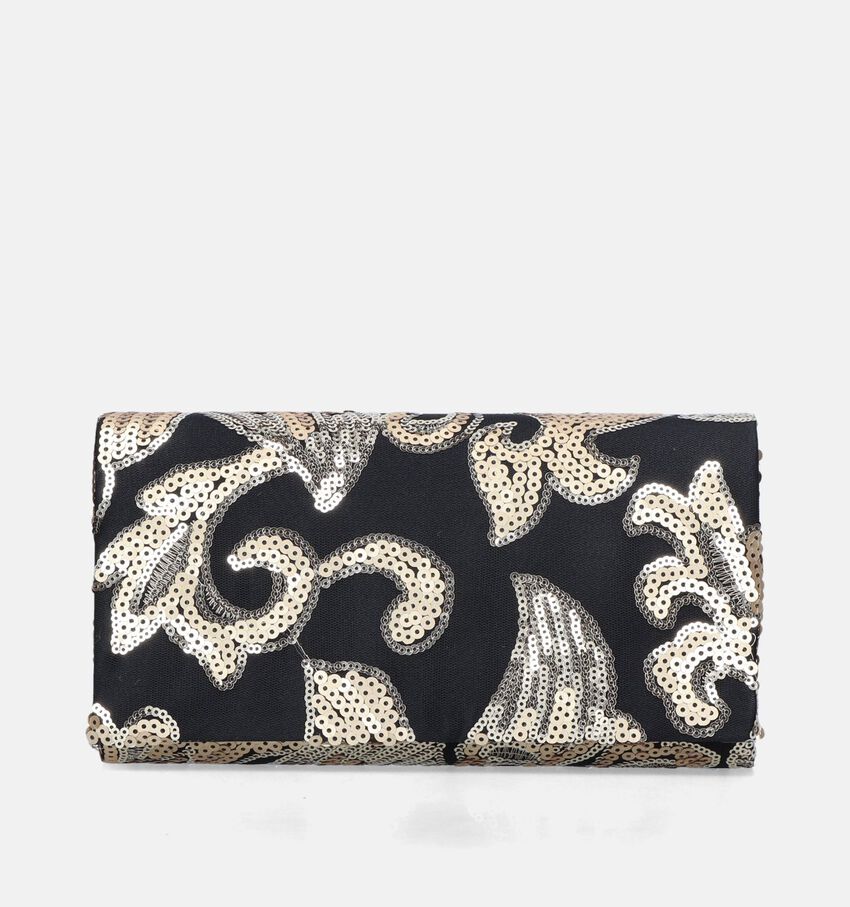 Bulaggie Flower Zwarte Clutch