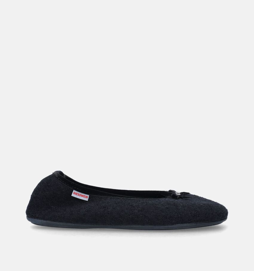 Giesswein Hohenau Zwarte Pantoffels