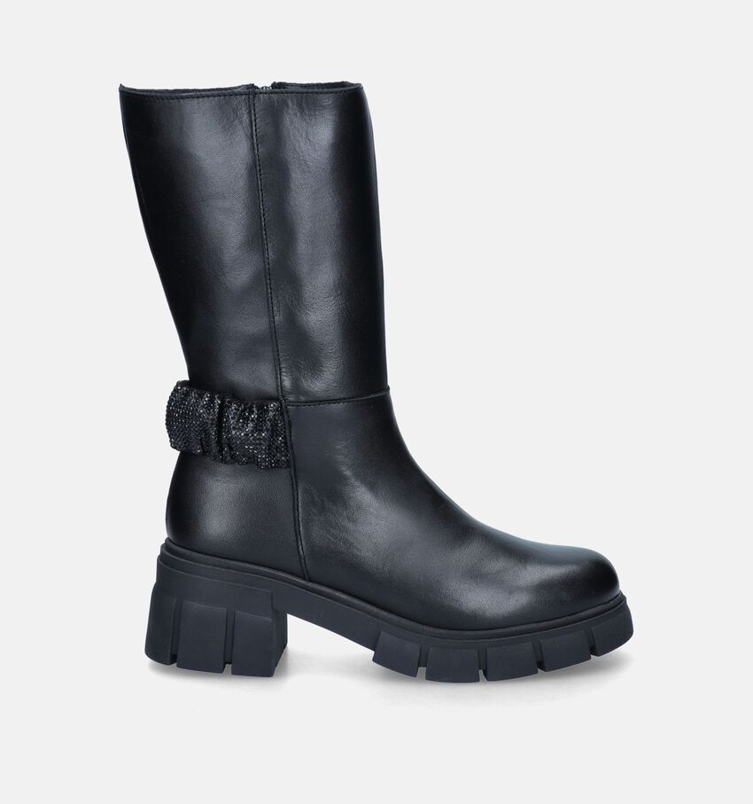 Sweet Lemon Bottes de motard en Noir