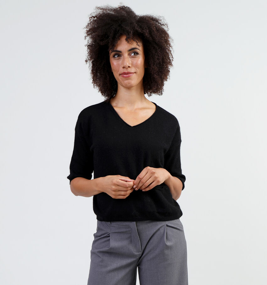 Rue Mazarine Ida Zwarte Oversized trui