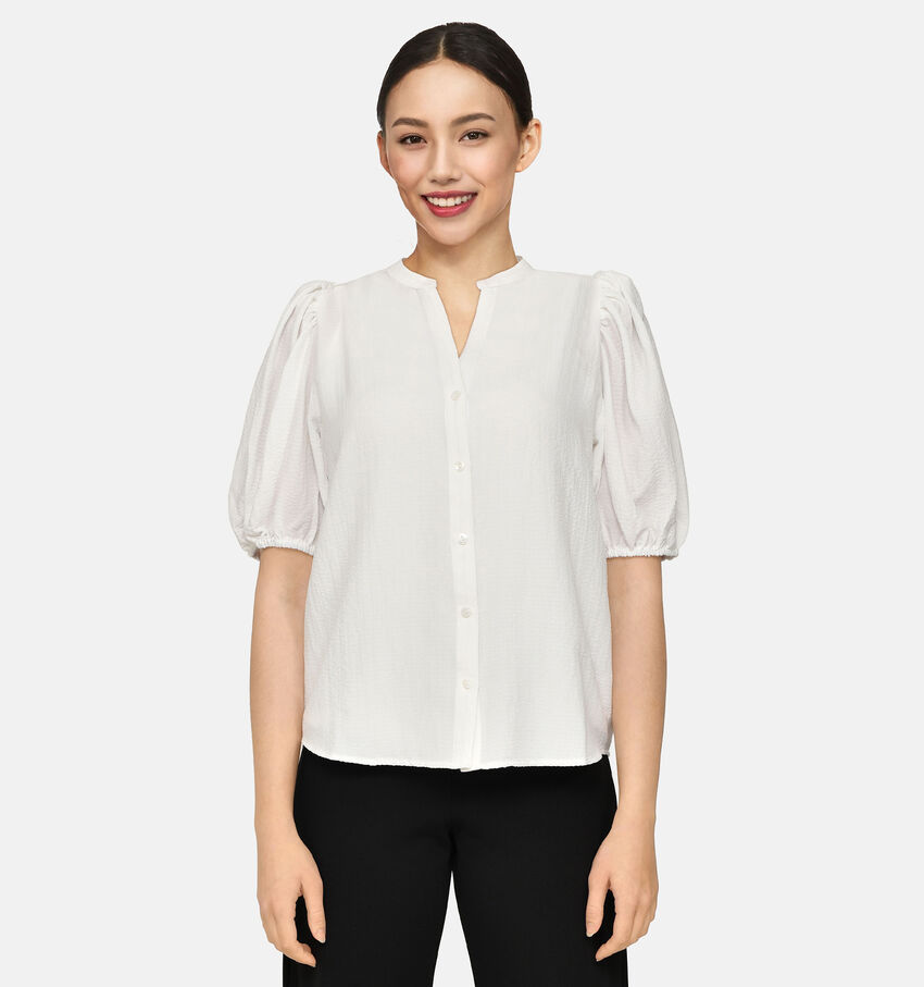 SISTERS POINT Varia Blouse en Blanc