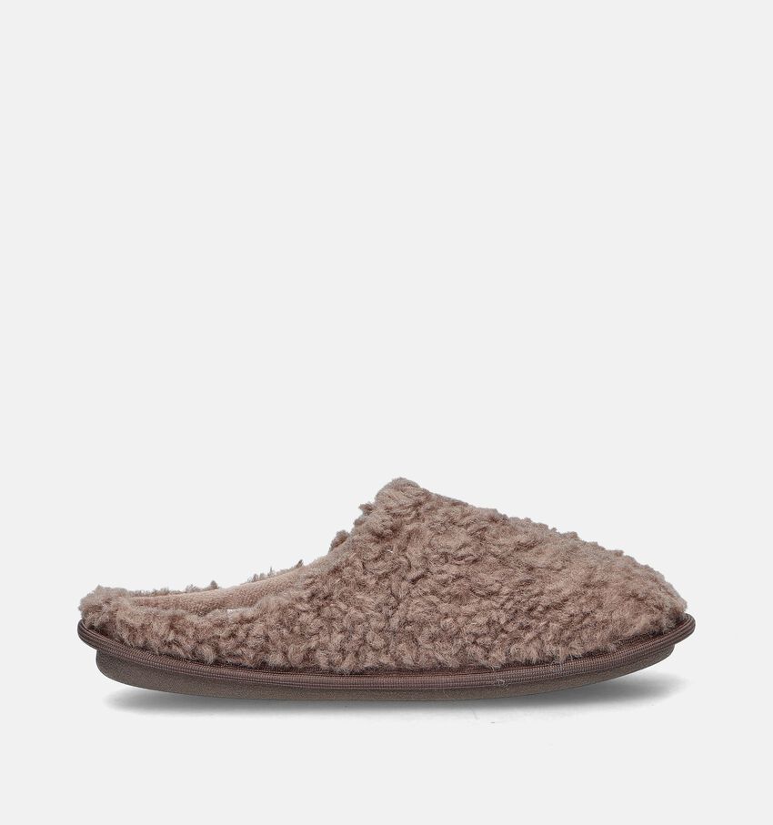 Torfs Home Bruine Teddy Pantoffels