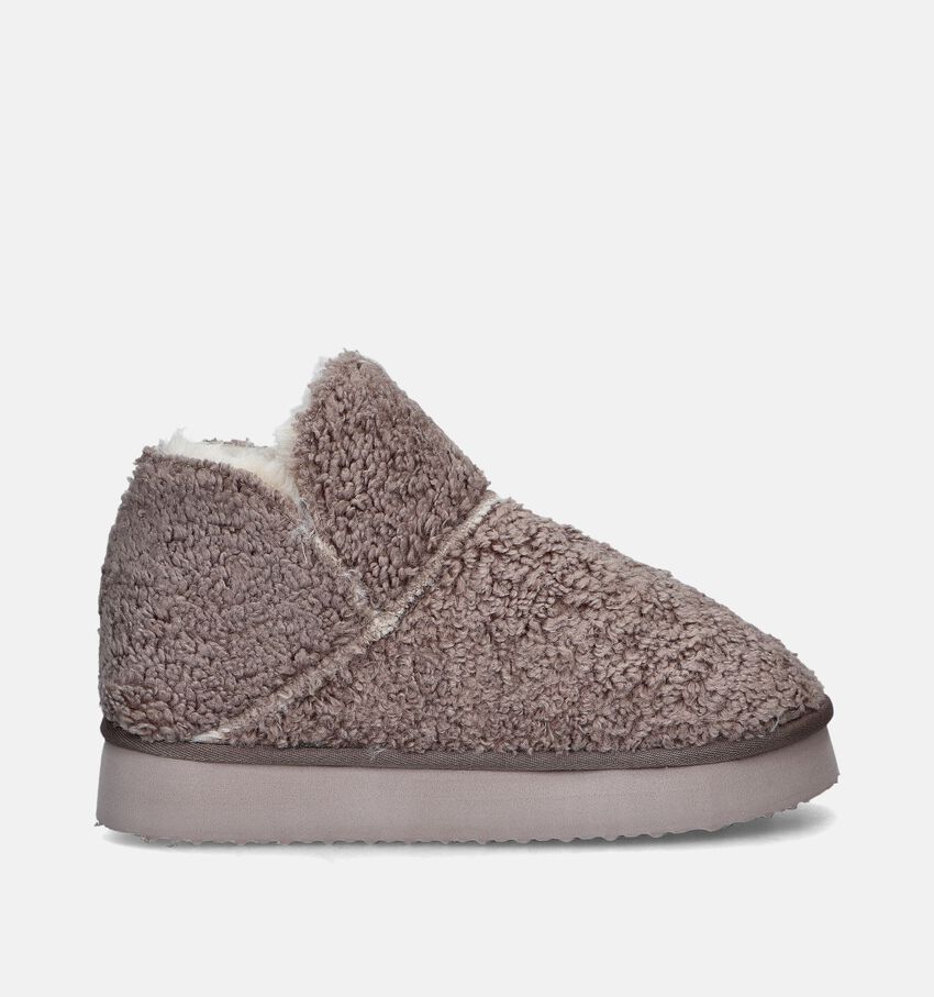 Torfs Home Taupe Hoge pantoffels