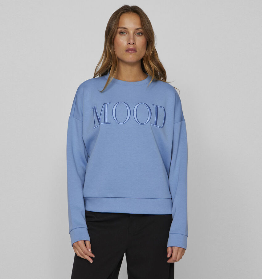 Vila Reflect Blauwe Sweater