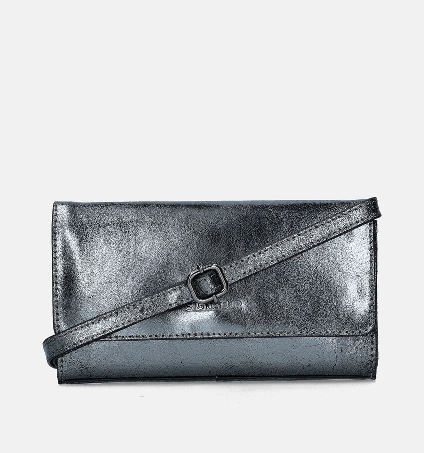 Signatur Zilveren Crossbody tas