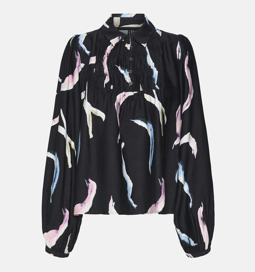 Vero Moda Fiola Zwarte Blouse