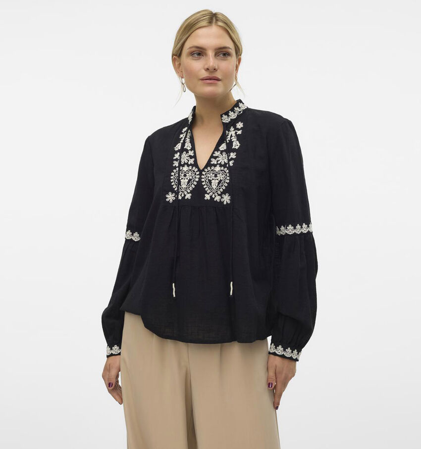 Vero Moda Ritah Zwarte Blouse