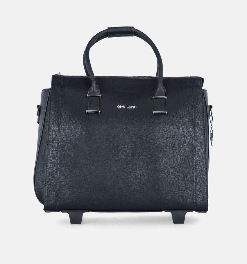 Olivia Lauren College Sac à roulettes en Noir