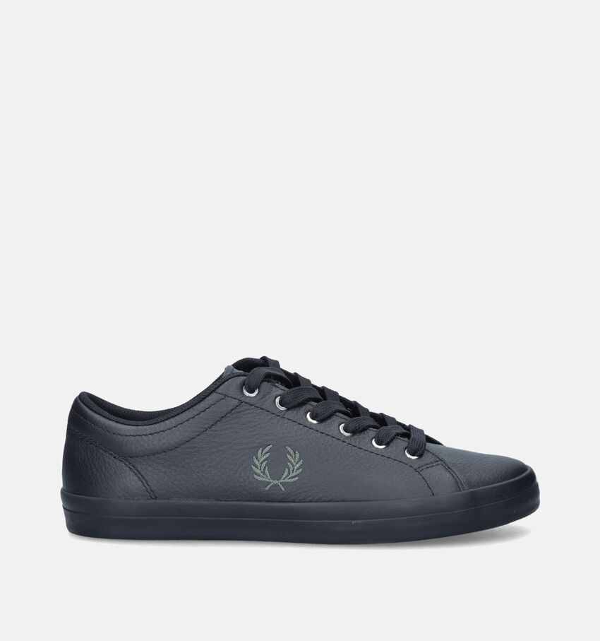 Fred Perry Baseline Chaussures à lacets en Noir