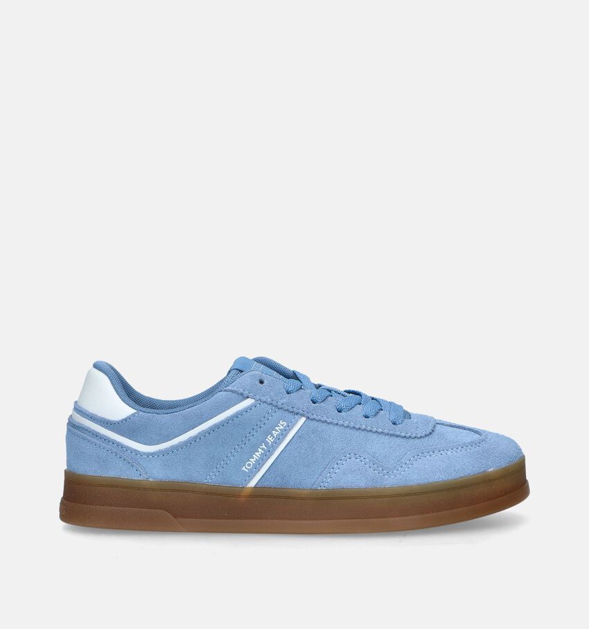 Tommy Hilfiger The Greenwich Suede Blauwe Sneakers