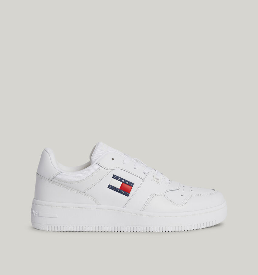 Tommy Hilfiger TJM Runner Chaussures a lacets en Blanc