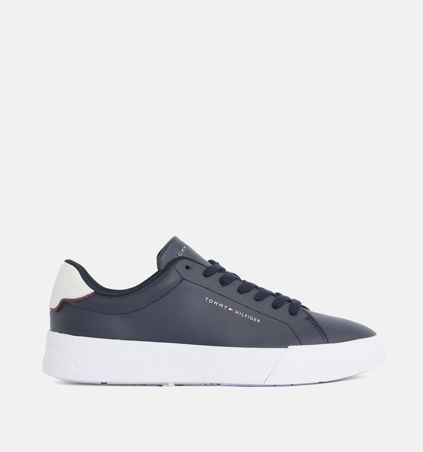 Tommy Hilfiger Court Blauwe Veterschoenen