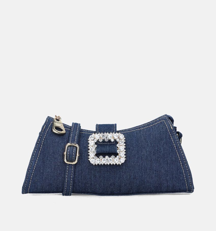 Laurent David Jeans Blauwe Crossbody tas
