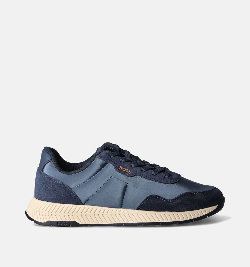 BOSS Titanium Runn Chaussures à lacets en Bleu