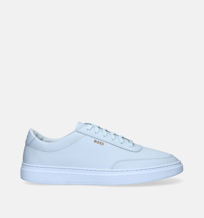 BOSS Kieran Tenn Witte Veterschoenen