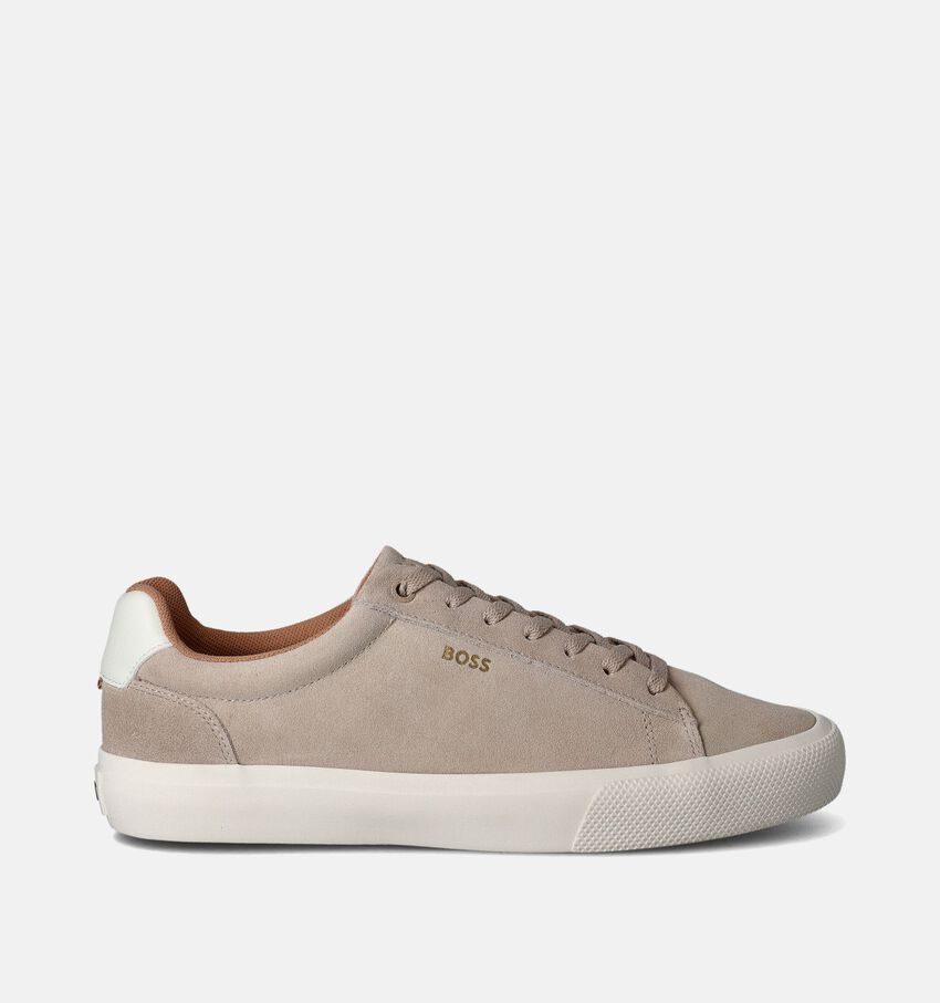 BOSS Aiden Tenn Beige Veterschoenen
