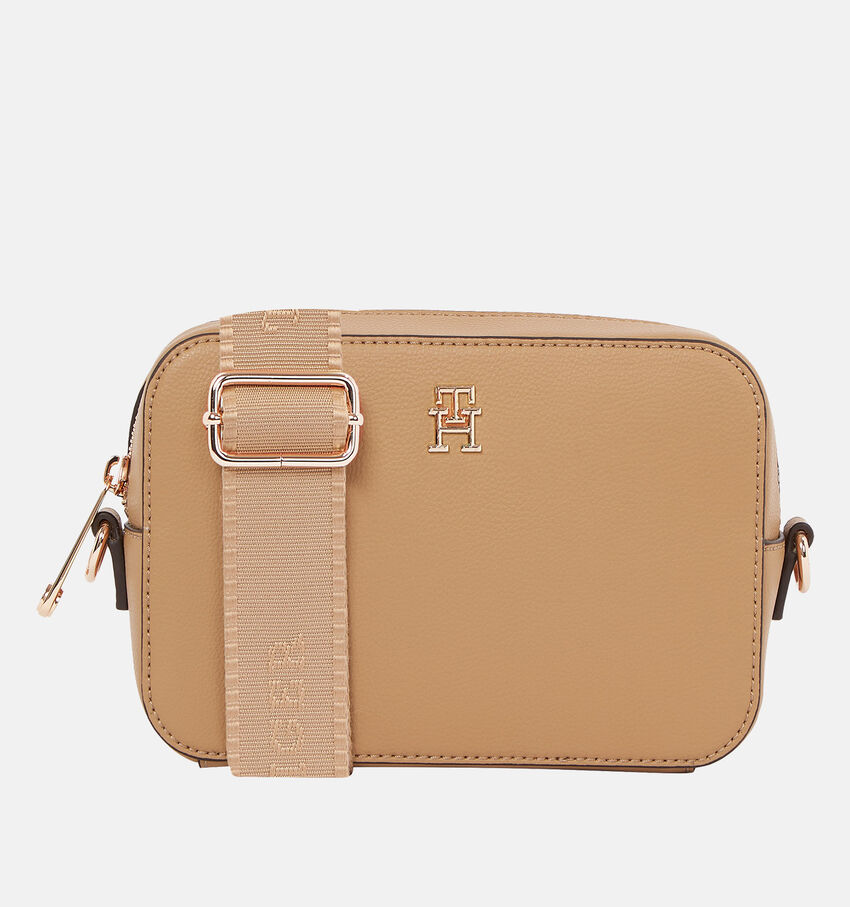 Tommy Hilfiger Soft Logo Camera Bag Camel Crossbody tas