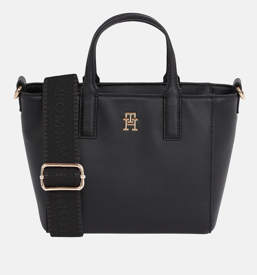Tommy Hilfiger Soft Logo Mini Tote Sac à main en Noir