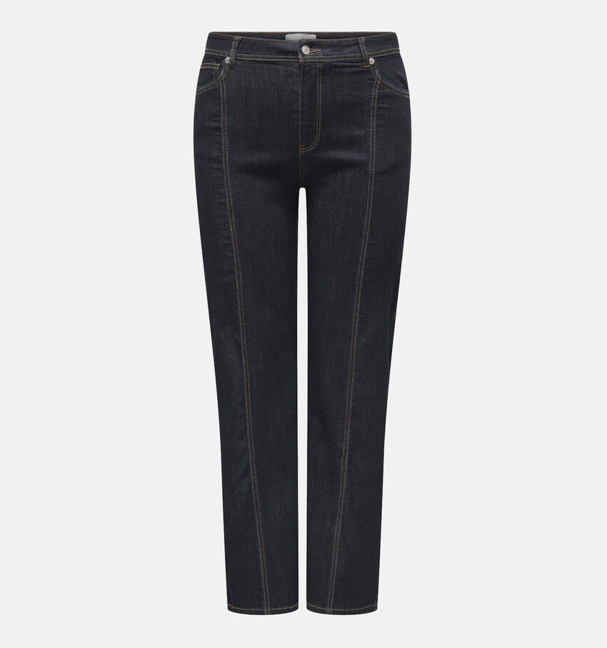 ONLY Carmakoma Alicia Blauwe Straight leg jeans L30