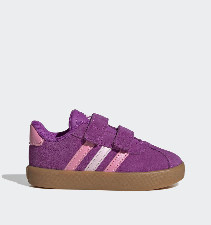 adidas Court 3.0 Paarse Sneakers