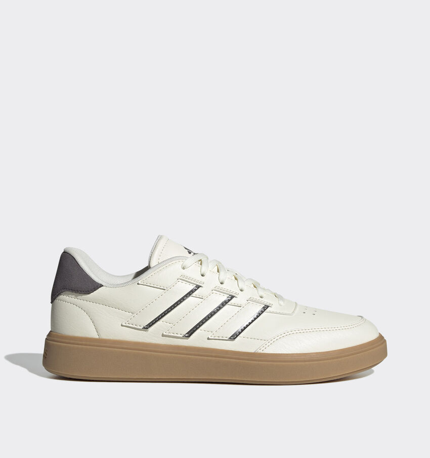 adidas Courtblock Baskets en Écru