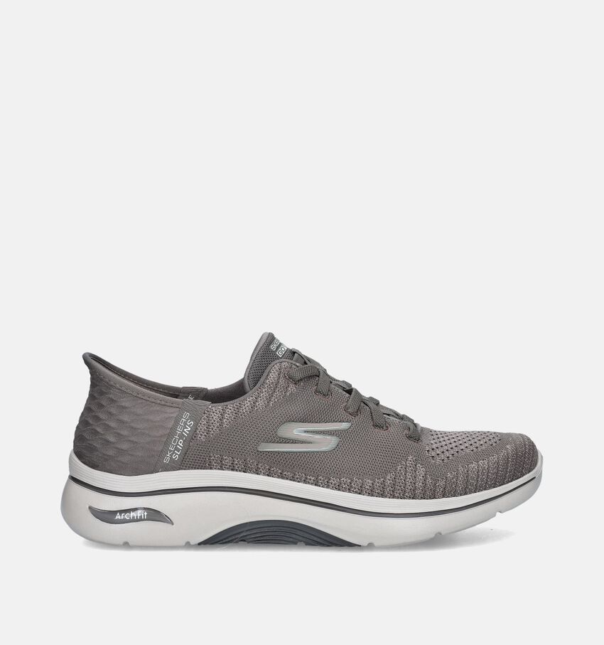 Skechers Go Walk Arch Fit Baskets en Taupe