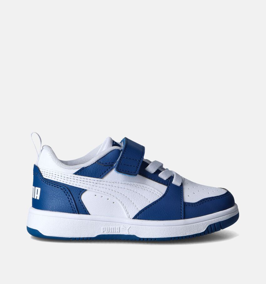 Puma Rebound V6 Lo Blauwe Sneakers