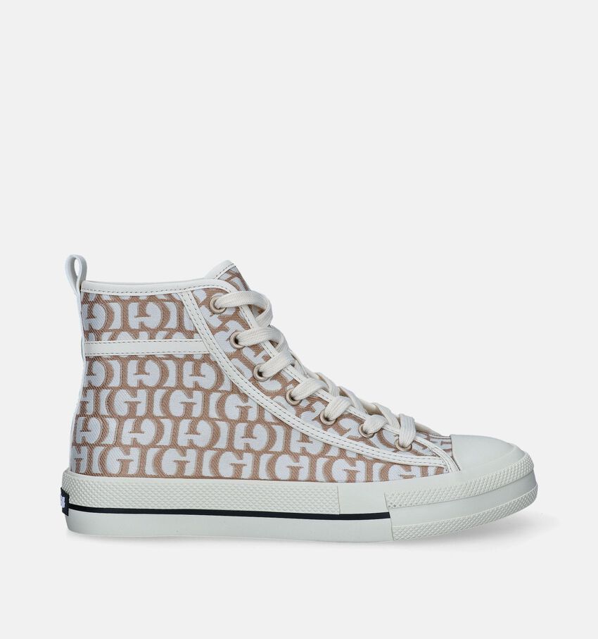 Guess Baskets hautes en Or