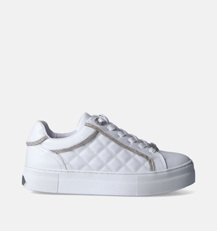 Guess Gratea Witte Veterschoenen