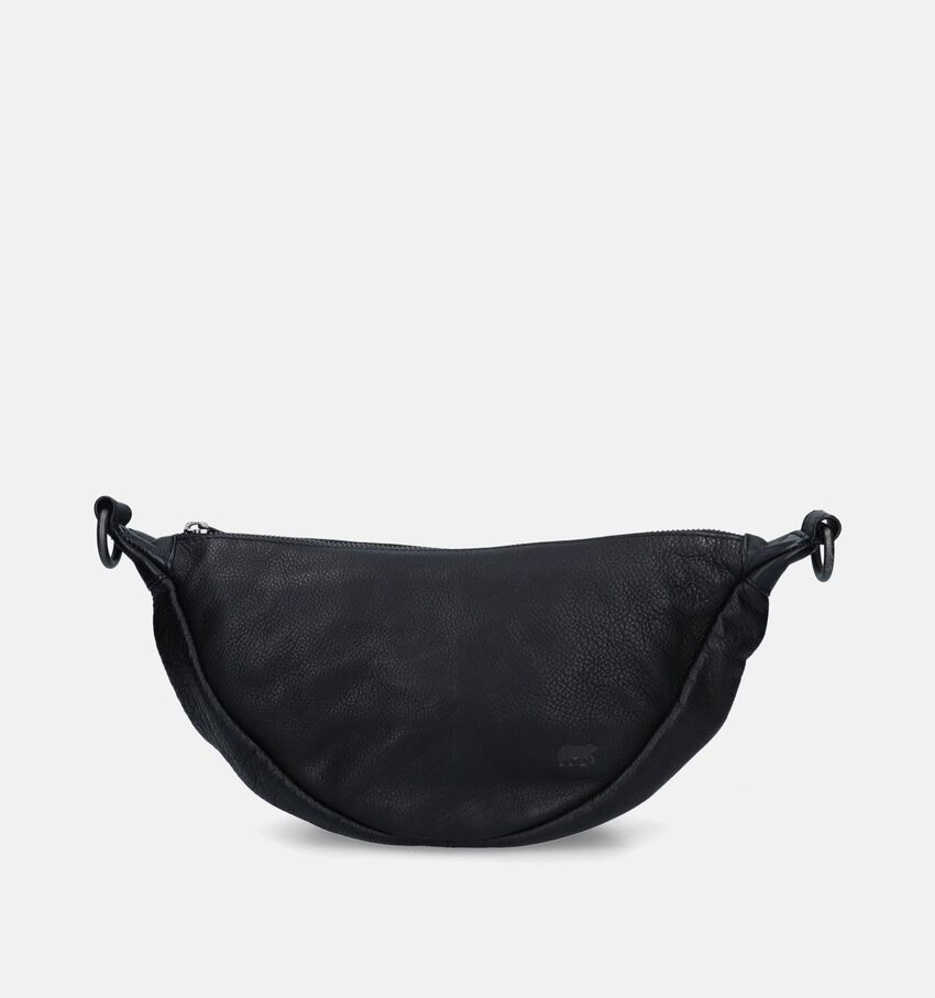 Bear Design Zwarte Crossbody tas