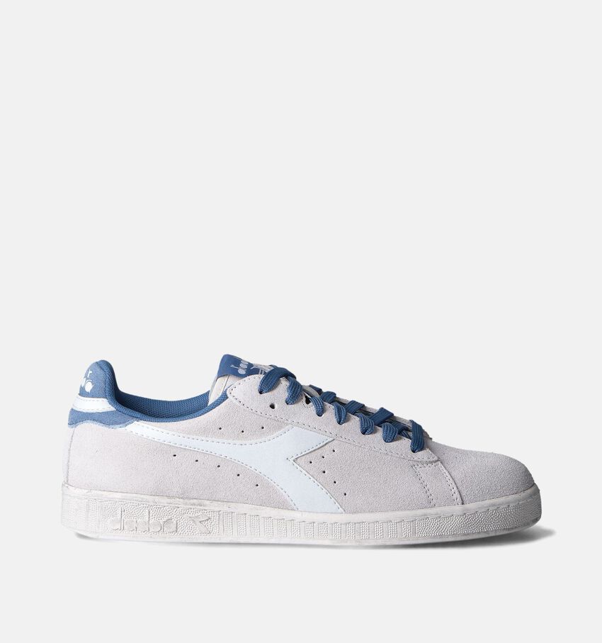 Diadora Game Low Suede Waxed Witte Sneakers